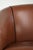 English Cowhide Leather Club Armchair For Sale - Image 11 of 14