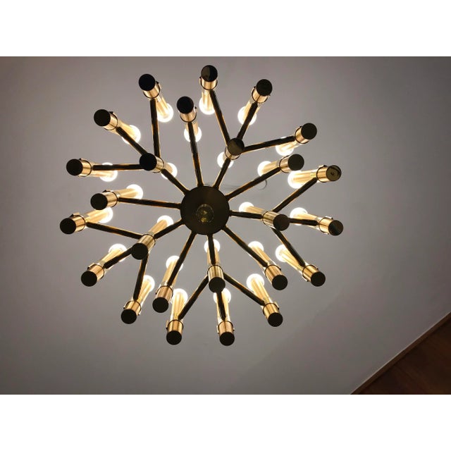 Esperia Vintage Sputnik Chandelier by Angelo Brotto for Esperia For Sale - Image 4 of 13