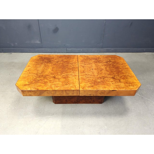 Hollywood Regency Hidden Bar Coffee Table, 1970s For Sale - Image 10 of 10