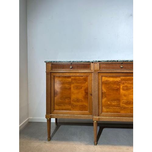 Empire Sideboard with Marble Top from De Coene Frères For Sale - Image 6 of 12