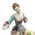 White Shepherdess with Sheep Figurine in Porcelain, 1870s For Sale - Image 8 of 12