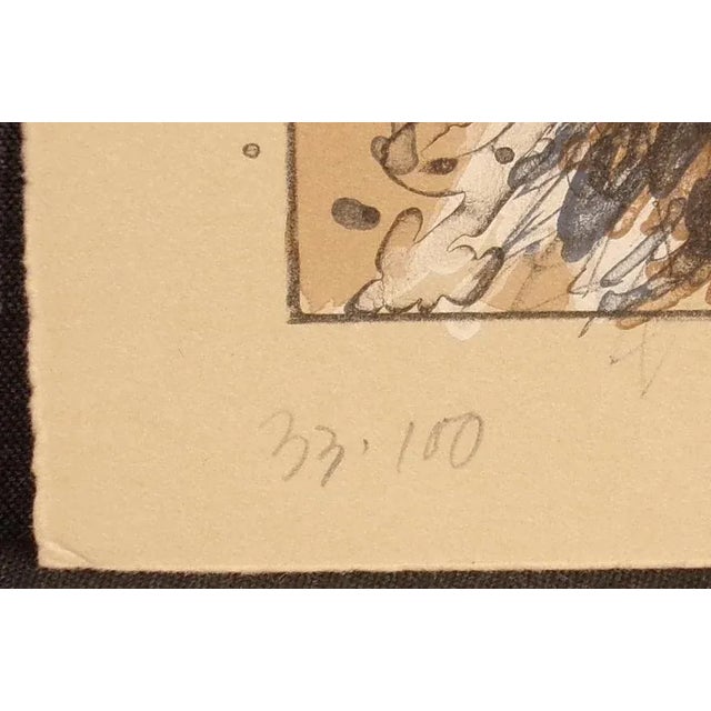 Larry Fodor "Crow Mother and Ahulani Kachina St 2" Set of 2 Limited Edition Lithographs For Sale - Image 9 of 10