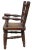 Brown 19th Century Miniature Oak Kitchen Windsor Chair, 1880s For Sale - Image 8 of 10