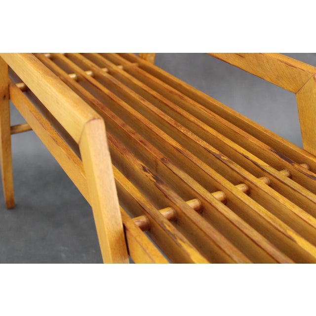 Beech Flower Pot Stand, Czechoslovakia, 1970s For Sale - Image 10 of 12