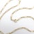 Late 19th Century Victorian 14k Gold 28.5” Paperclip Link Variation Chain For Sale In Los Angeles - Image 6 of 7