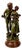 Antique 19th Century French Patinated Bronzed Spelter Jour de Fete Sculpture by L. & F. Moreau For Sale