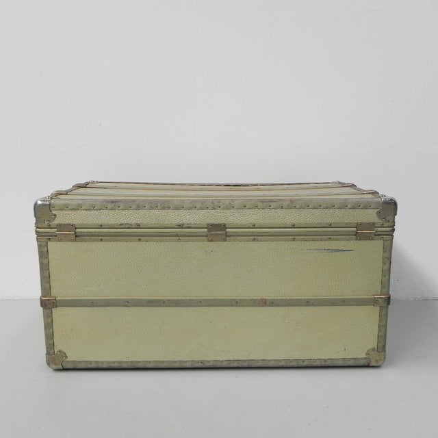 Vintage Aluminum Clad Chest, 1950s For Sale - Image 12 of 18