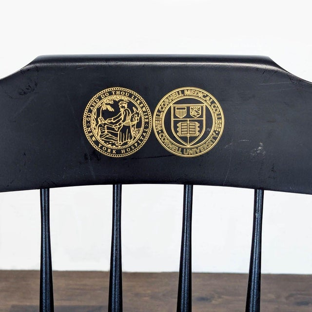 Weill Cornell Medical College Personalized Obgyn Residency Windsor Chair For Sale - Image 9 of 10