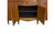Drexel Vintage c.1950's Drexel Flame Mahogany Serpentine Breakfront Buffet Credenza (D. 821-11 Wal) For Sale - Image 4 of 12