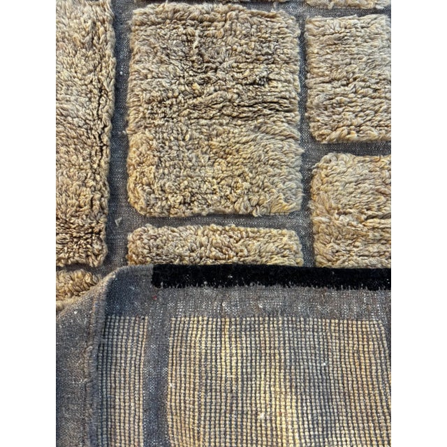 Moroccan Mrirt Rug Handmade Wool For Sale - Image 11 of 11
