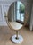 Charles Hollis Jones Vintage XL Brass & Carrara Marble Double-Sided Vanity Mirror Attributed to Charles Hollis Jones For Sale - Image 4 of 8