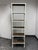 Design Plus Gallery presents a Pair of Dutch Industrial Narrow Single Shelving Units by Luay Al-Rawi for Restoration...