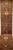 "A captivating antique Heriz Serapi runner from the early 20th century, handwoven in Northwest Persia and dated 1327 in...