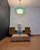 Vintage Murano Chandelier with 82 Turquoise Glasses, 1990s For Sale - Image 11 of 18