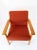 Oak and Red Wool Easy Chair by Hans J. Wegner for Getama, 1960s For Sale - Image 11 of 15