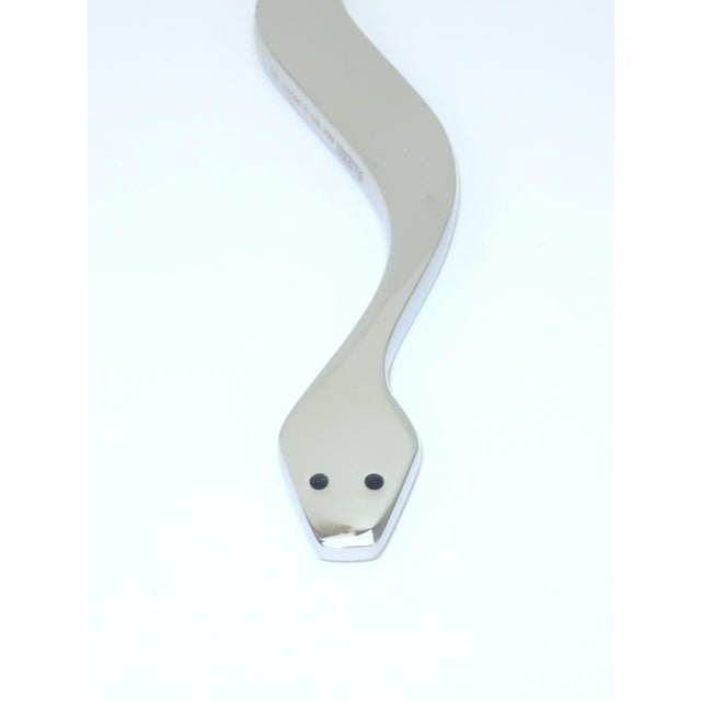 Alessi Giulio Iacchetti 'Bis' Snake Letter Opener, 2013 For Sale In Atlanta - Image 6 of 14
