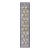 1930s Beige Field Foliate Modern Deco Antique Chinese Peking Rug Hallway Runner For Sale