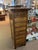Rare eight drawer filing cabinet service writers desk slant top stand. Completely professionally refinished. Perfect to...