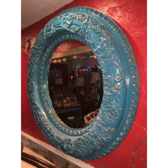 Large Gesso & Gilt Wall Mirror by Windsor Art & Mirror Co. For Sale In Denver - Image 6 of 13