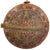 Substantial metalwork meets intricate hand-painted ornament in this estate-attributed Indonesian storage vessel. Weighing...