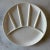Mid-Century Modern Vintage Divided Ceramic Fondu Plates - Set of 6 For Sale - Image 3 of 9