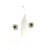 Traditional Diamond Sapphire Earrings 18k White Gold 1.50 TCW Certified For Sale - Image 3 of 8