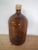 Tan Dark Glass Bottle, 1950s For Sale - Image 8 of 8