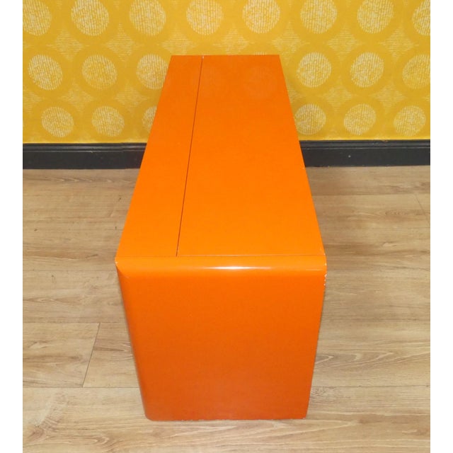 Pop Art Orange Model 32244 Quadro Chest by Jürgen Lange for Schönbuch, 1970s For Sale - Image 12 of 16