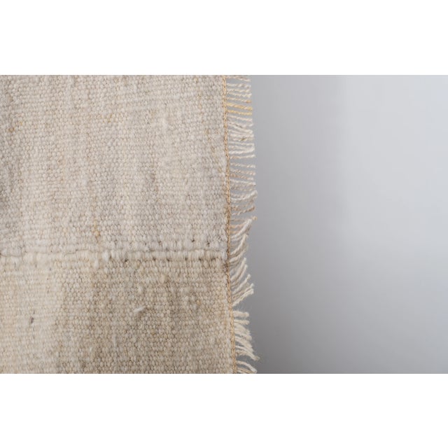 Mid-20th Century Handmade Turkish Flatweave Kilim Gallery Rug 10'3'' X 11'8'' For Sale - Image 9 of 12