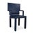 Modern Arcadia Arcona Chairs in Blue Leather from B&B Italia / C&B Italia, Set of 8 For Sale - Image 3 of 15