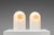White Opal Glass Table Lamps with Brass Detail from Peill & Putzler, 1970s, Set of 2 For Sale - Image 16 of 16