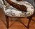 1930s Pair of French Mahogany Spring-Seat Living Room Side Fireplace Chairs For Sale - Image 10 of 11