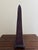 Brown Vintage Neoclassical Metal Garden Obelisk For Sale - Image 8 of 11
