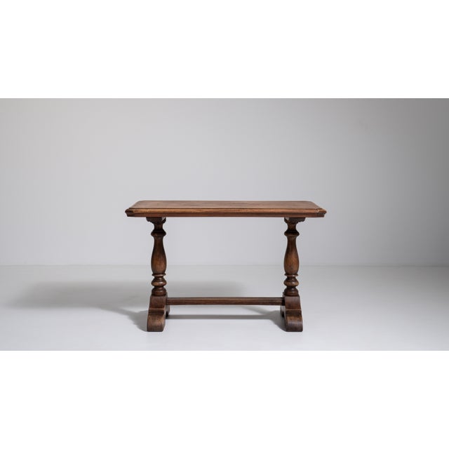 Oak Side Table in Original Patina, Antique, France, 19th Century For Sale - Image 10 of 12