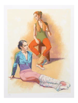 Jim Jonson, Rehearsal, Lithograph