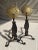 Early 20th Century Fireplace Iron Andirons - a Pair For Sale - Image 4 of 11