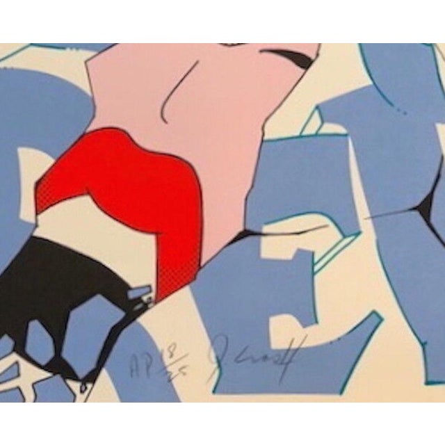 Artist: John Matos "Crash" Title: Paris Review Medium: Serigraph Signed: Hand Signed Measurements: 22" x30" Edition...