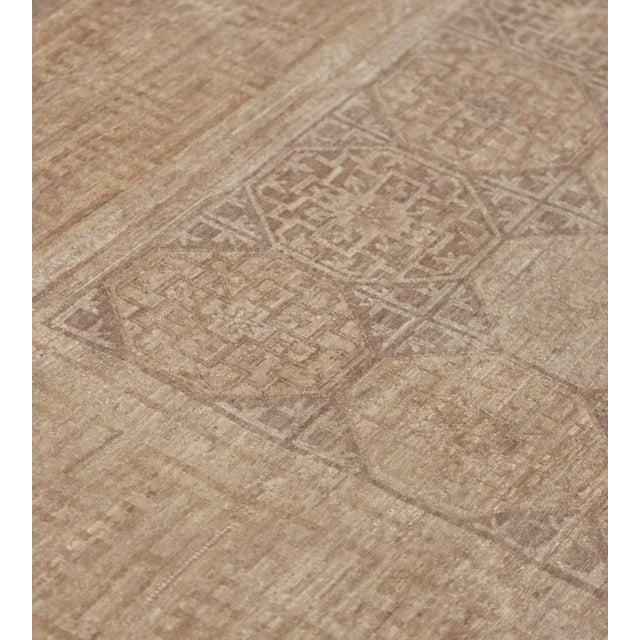 Beige Handwoven Revival Wool Khotan Rug For Sale - Image 8 of 9