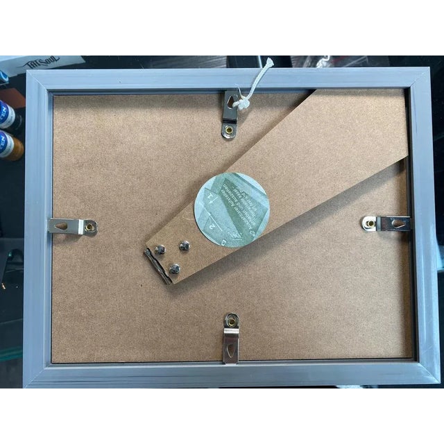 1920s Gabriel Eduard Haberjahn, River and Snowy Mountain, 1920s, Watercolor For Sale - Image 5 of 8