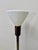 Wood Nessen Studios Brass & Walnut Floor Lamp With Milk Glass Liner Shade, 1950's For Sale - Image 7 of 13