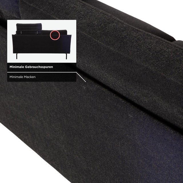 Grey Fabric Ala Two-Seater Sofa with Manual Function from COR For Sale - Image 14 of 18