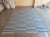 Handmade Cotton Striped Rug, Up Down Stripe Blue and White - 10'x11' For Sale - Image 9 of 10