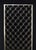 Beautiful mid century modern architectural single panel room divider. This sturdy and well made screen is made of a bronze...