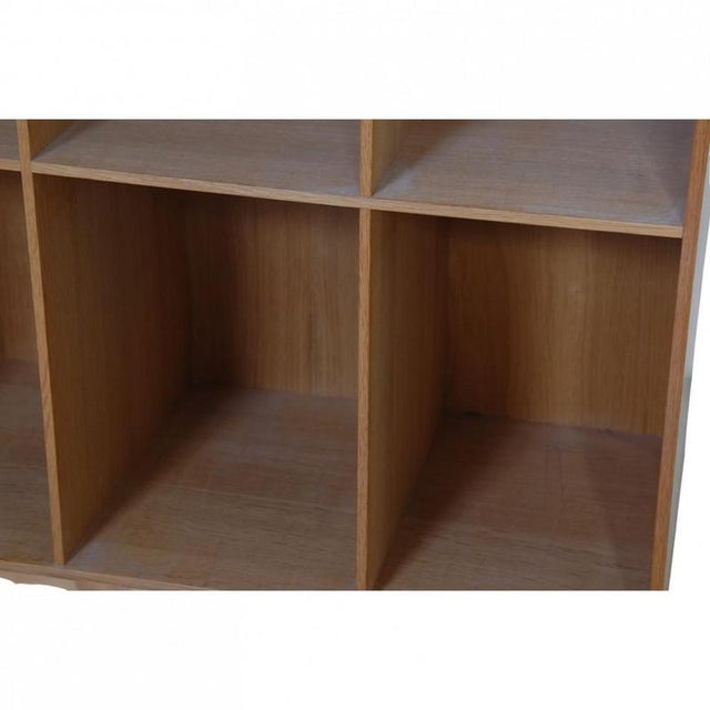 Deep Bookcase in Oak by Mogens Koch, 1980s For Sale - Image 4 of 13