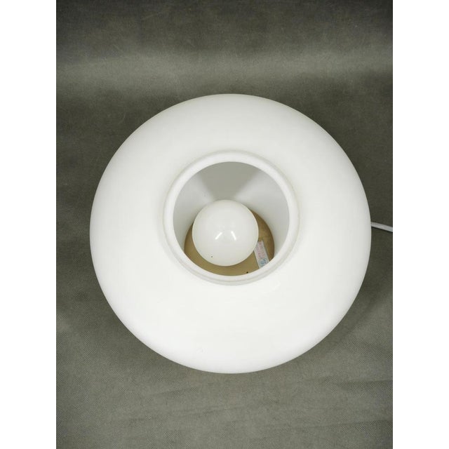 Opaline Glass Table Lamp from Napako, Former Czechoslovakia, 1970s For Sale - Image 10 of 12