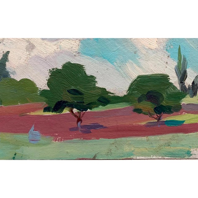 Original Impressionism Oil Painting: Spring Landscape, Ukrainian Artist (1960s) 20-34 For Sale - Image 6 of 6