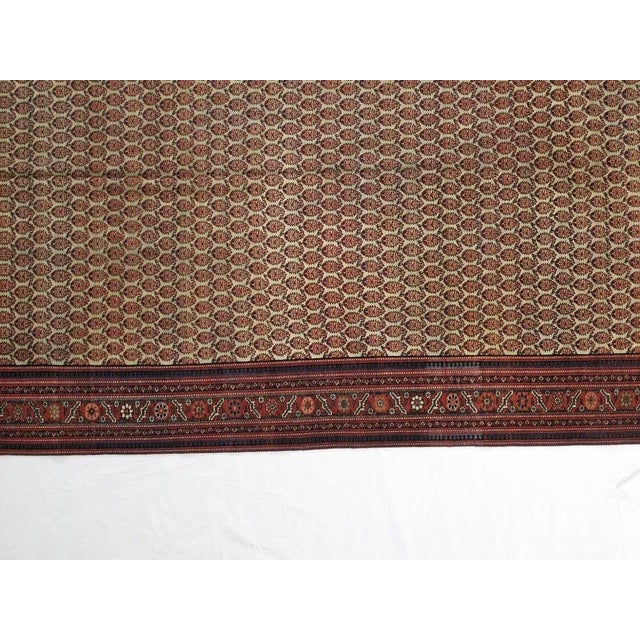 Persian 1920s Antique Persian Ferahan Palace Gallery Rug For Sale - Image 3 of 9