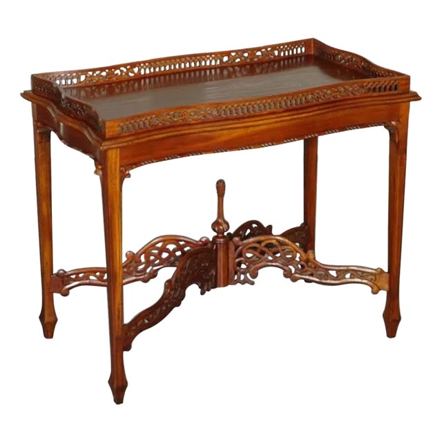 George III Chippendale Style Console Table For Sale