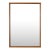 Mid Century Modern Heywood Wakefield Sculpted Wall Mirror For Sale