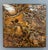 Mid-Century Modern Vincent Payez Signed 1967 Torch Copper Wall Art, Brutalist Floral Repoussé Panel For Sale - Image 3 of 13
